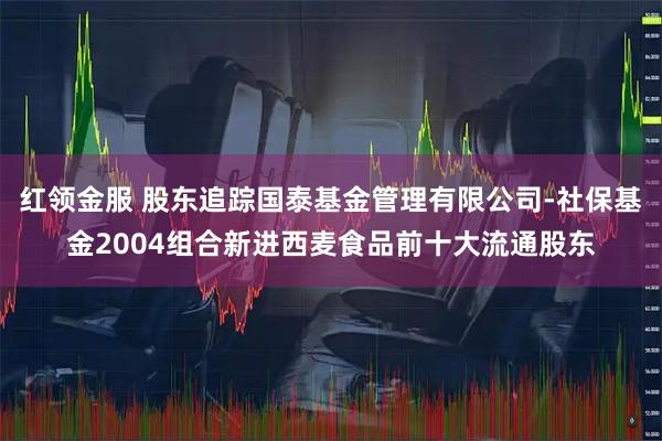 红领金服 股东追踪国泰基金管理有限公司-社保基金2004组合新进西麦食品前十大流通股东