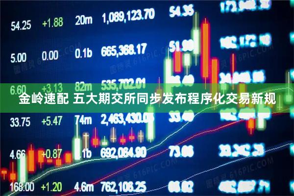 金岭速配 五大期交所同步发布程序化交易新规